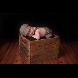 Custom made BOY newborn outfit